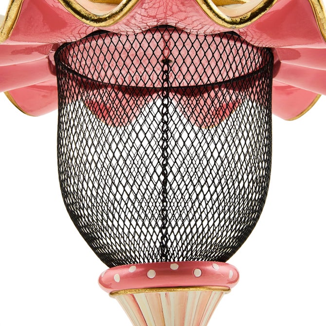 Rosy Check Pendant Bird Feeder image number 3