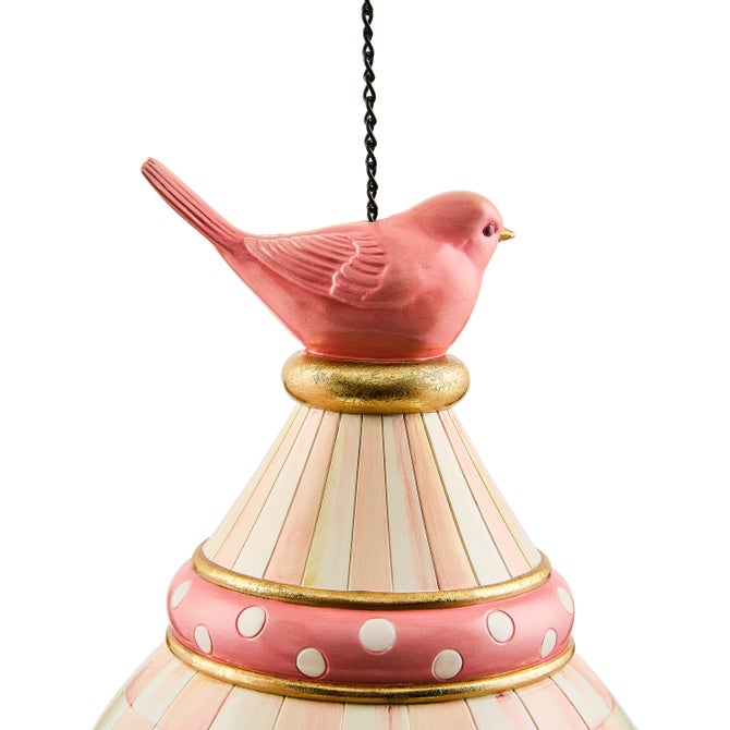 Rosy Check Pendant Bird Feeder image number 2