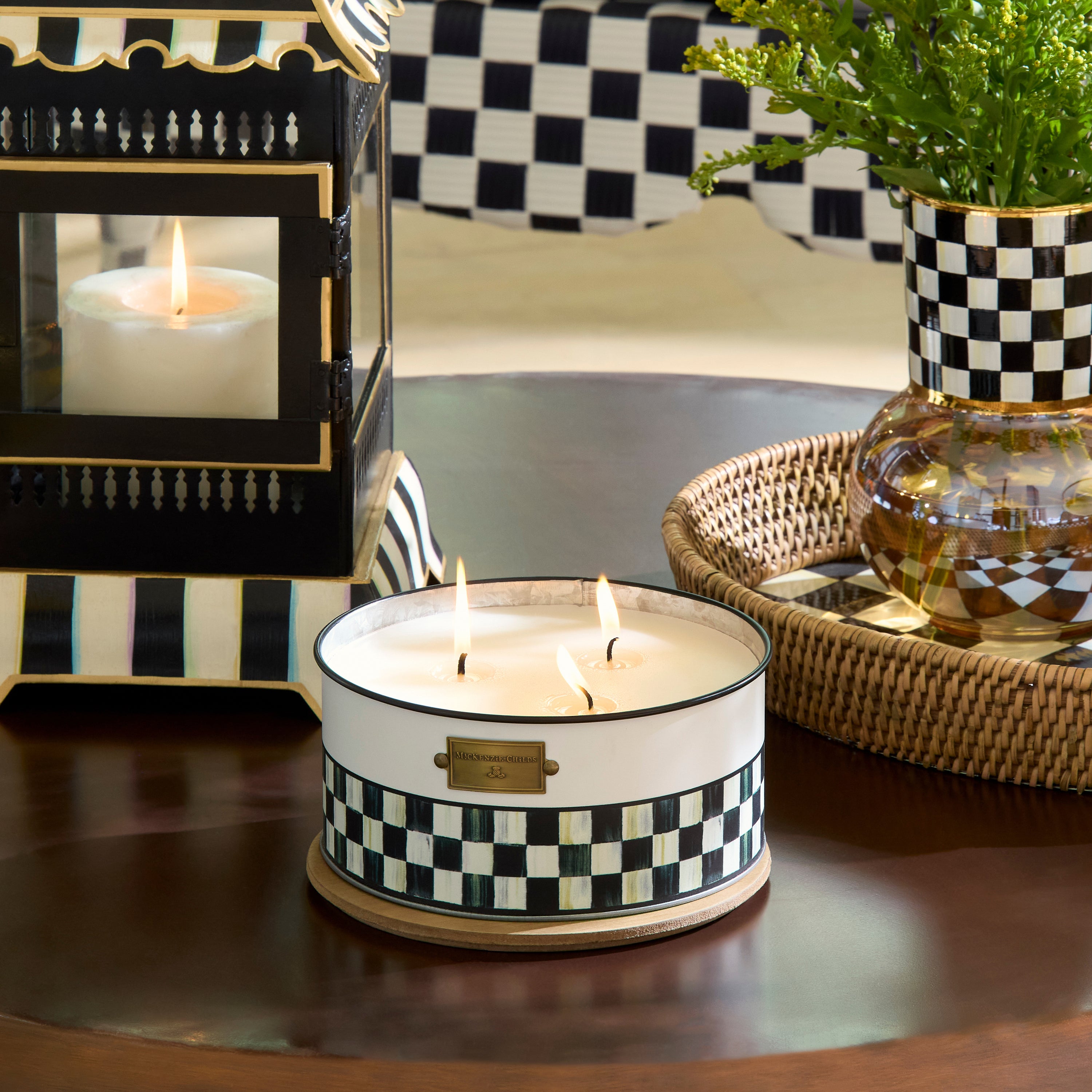 MacKenzie-Childs | Spectator Large Citronella Candle