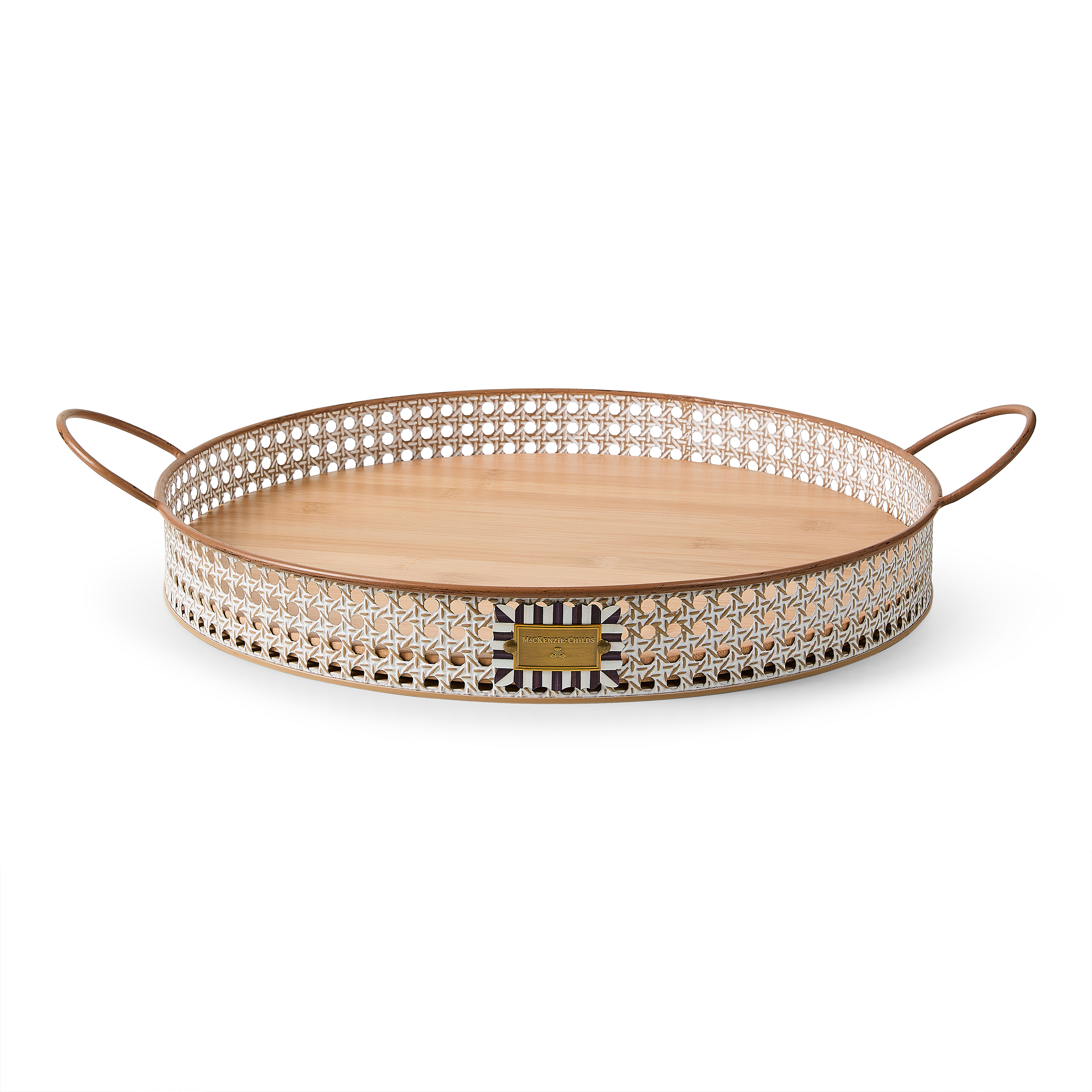 MacKenzie-Childs Cane Serving Tray - Thumbnail 2