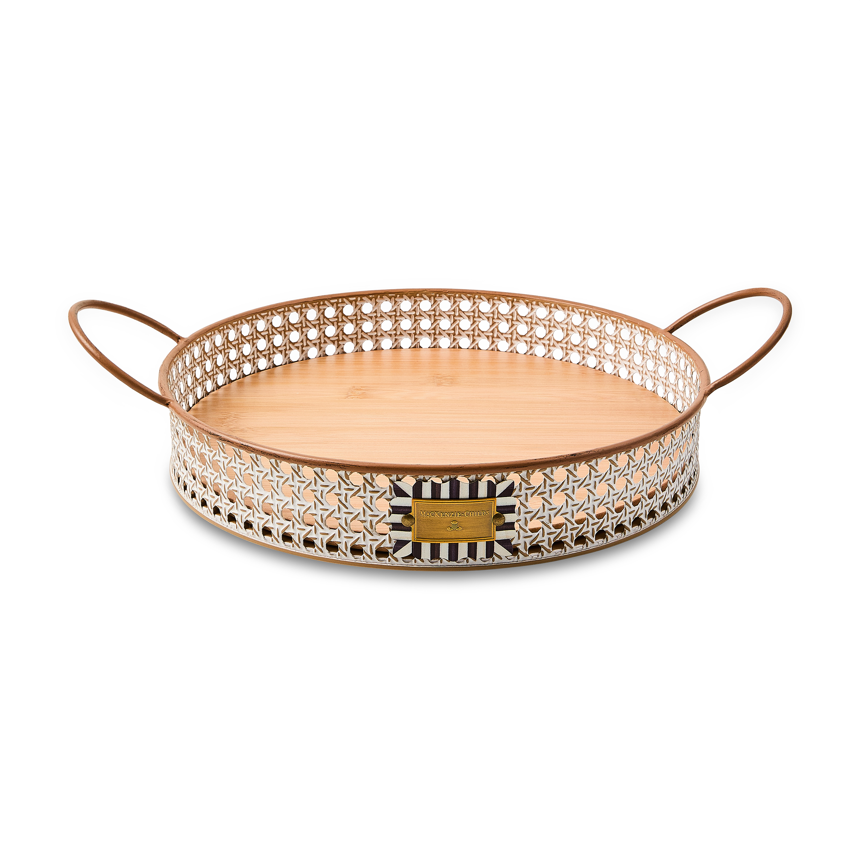 MacKenzie-Childs Cane Serving Tray