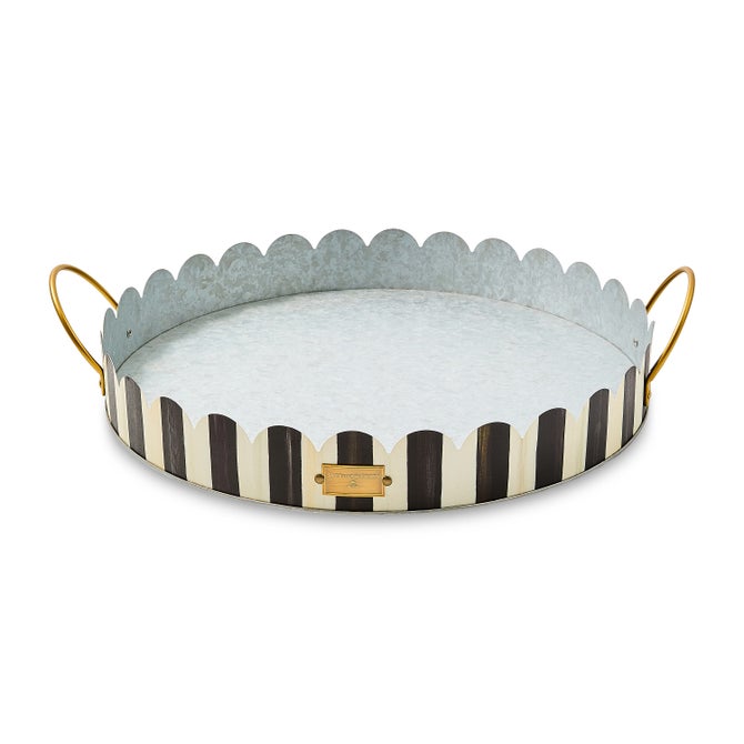 Courtly Stripe Serving Trays, Set of 2 image number 4