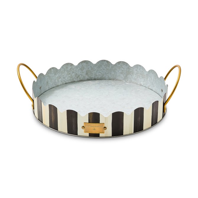Courtly Stripe Serving Trays, Set of 2 image number 3