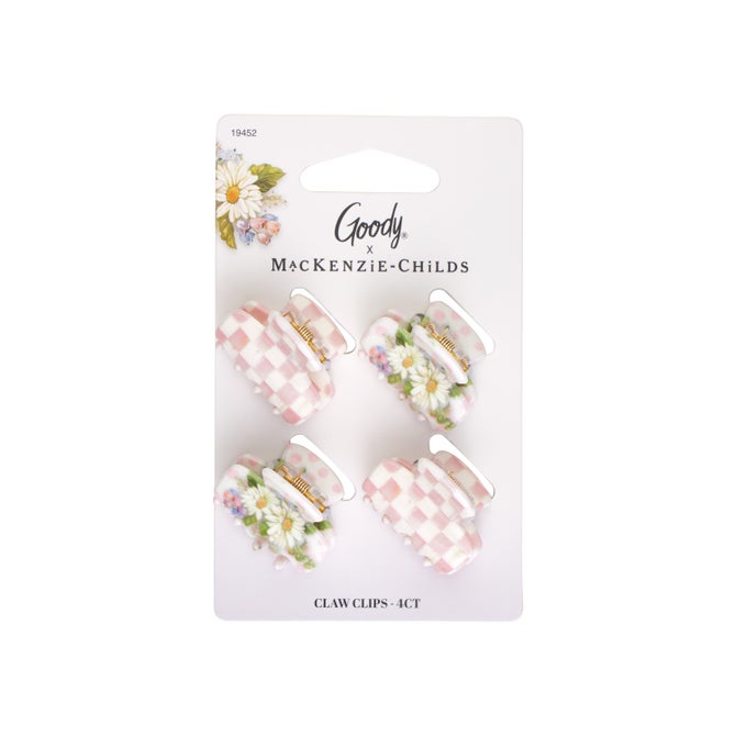 Goody Pink Multi Mini Claw Set of 4 image number 2
