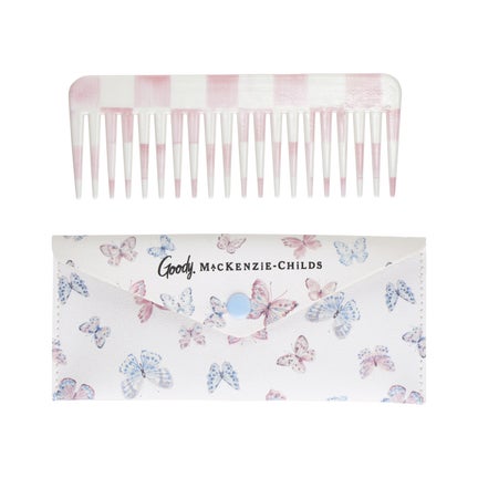 Goody Rosy Check Comb and Case