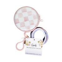 Goody Rosy Check Purse Charm Elastic 15 CT