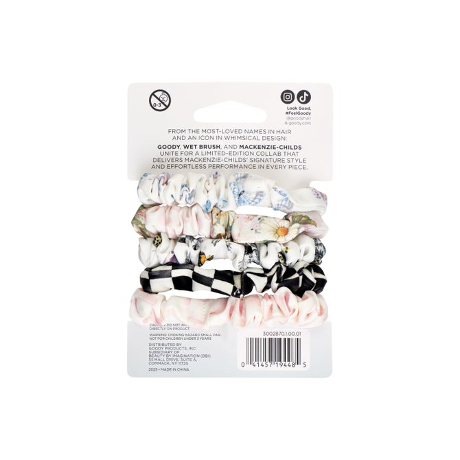 Goody Skinny Satin Scrunchies 5CT image number 4