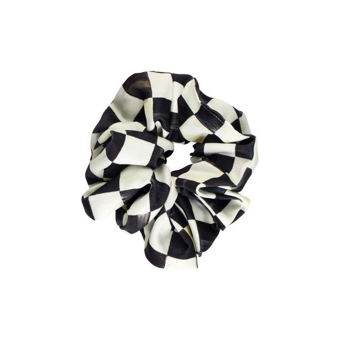 Goody Multi Check Satin Scrunchie Set image number 2