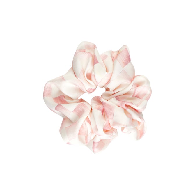 Goody Multi Check Satin Scrunchie Set image number 3