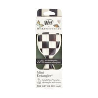 Wet Brush Courtly Check Mini Detangler Brush
