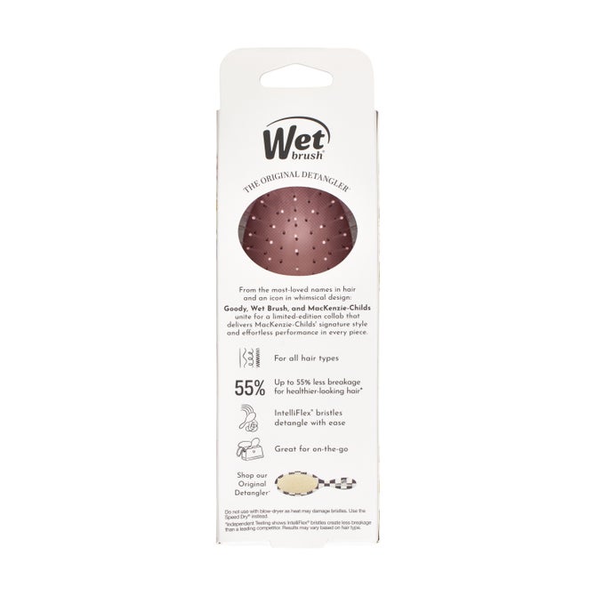 Wet Brush Rosy Check Mini Detangler Brush image number 4