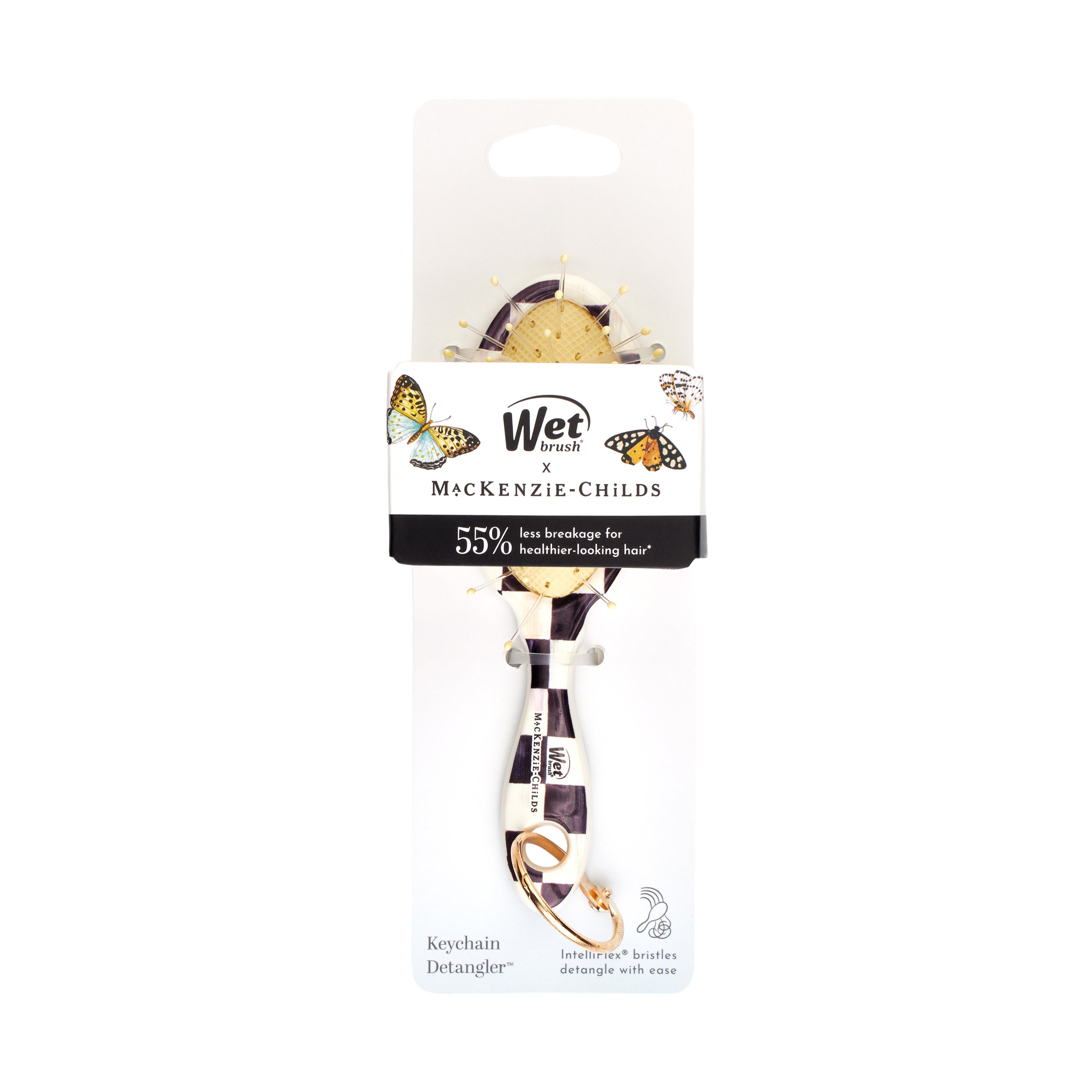 MacKenzie-Childs Wet Brush Courtly Check Original Detangler MacKenzie-Childs | MC x Wet Brush Courtly Check Mini  main image 4
