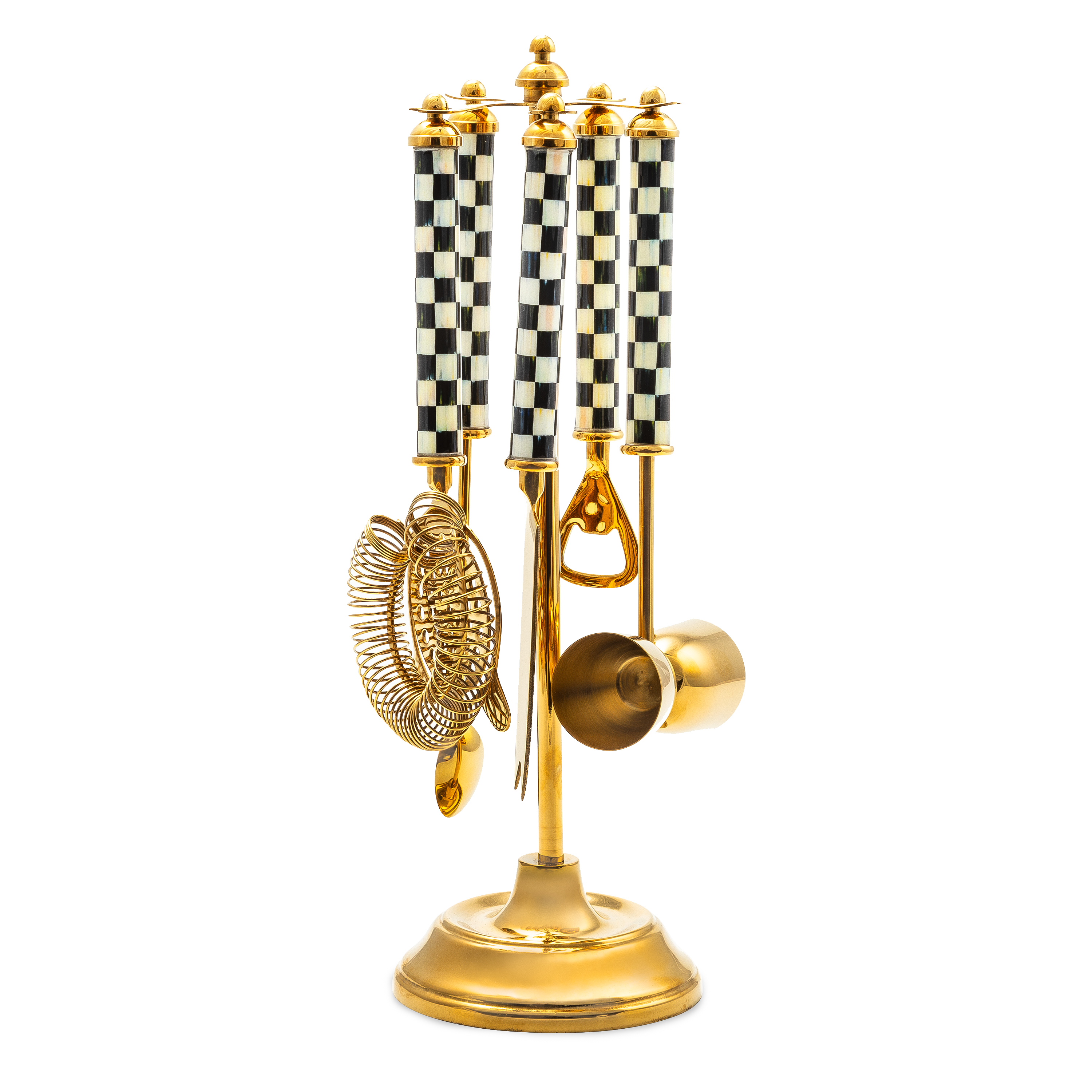 MacKenzie-Childs Courtly Check Bar Tool - Thumbnail 3