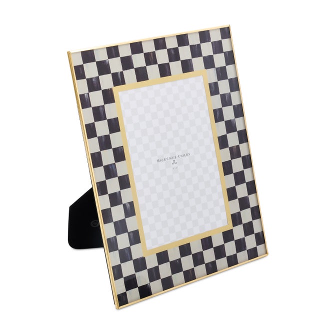 Courtly Check 4" x 6" Glass Frame image number 2