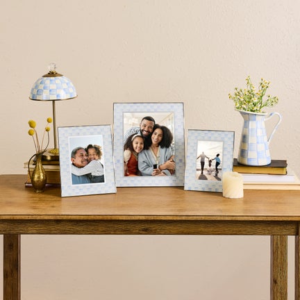 Sky Check 4" x 6" Glass Frame