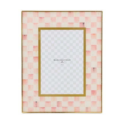 Rosy Check 4" x 6" Glass Frame