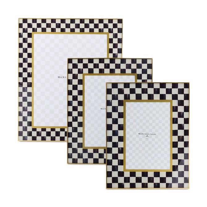 Courtly Check 5" x 7" Glass Frame image number 4