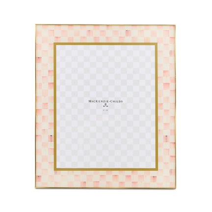Rosy Check 8" x 10" Glass Frame