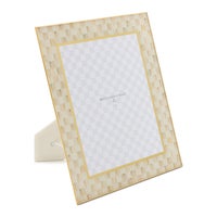 Mocha Check 8" x 10" Glass Frame