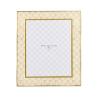 Mocha Check 8" x 10" Glass Frame