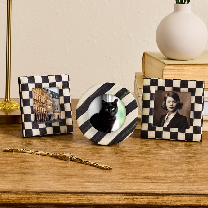 Courtly Fabric Frames, Set of 3 image number 1