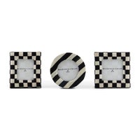 Courtly Fabric Frames, Set of 3