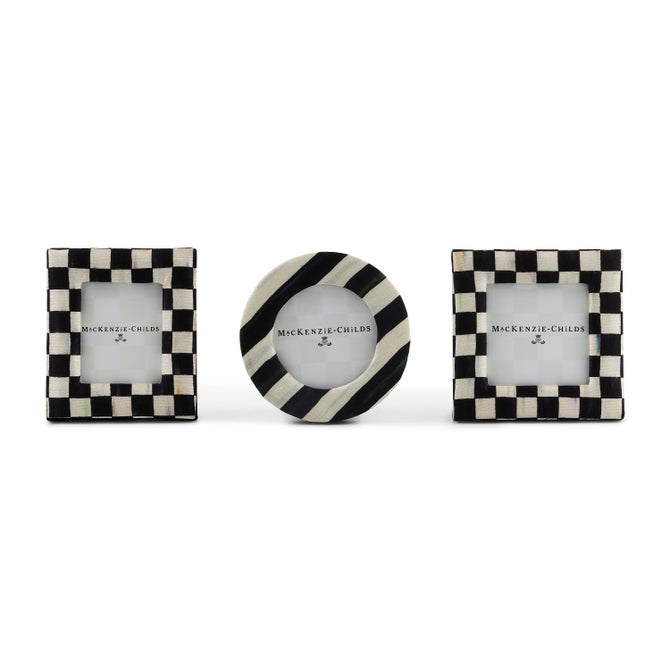Courtly Fabric Frames, Set of 3 image number 0