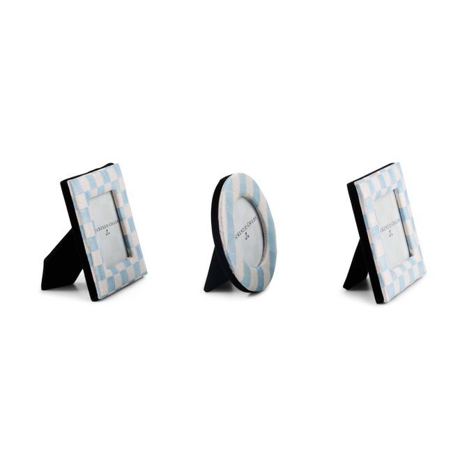Sky Fabric Frames, Set of 3 image number 2