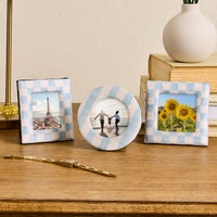 Sky Fabric Frames, Set of 3