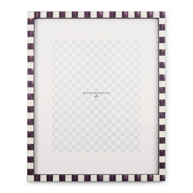 Courtly Check 11" x 14" Wall Frame with Check Mat image number 0
