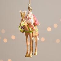 Patience Brewster Nativity Melchior on Horse Ornament
