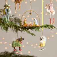 Patience Brewster Nativity Nanny Goat Ornament