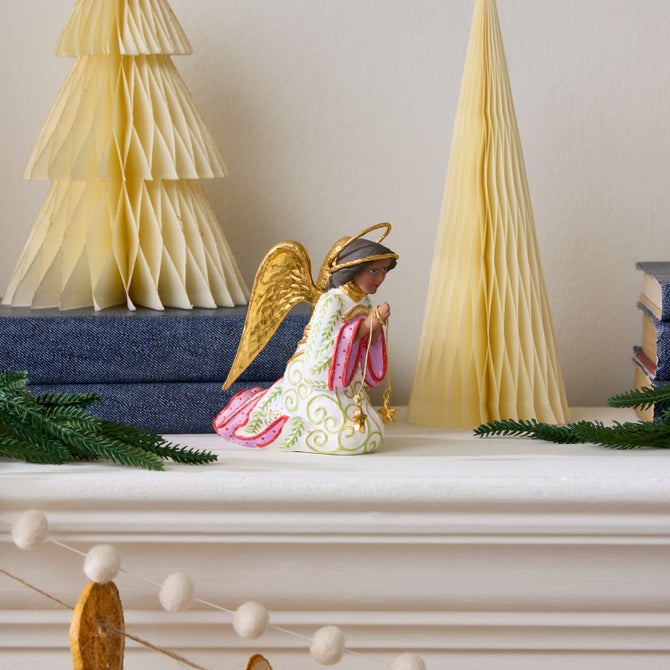Patience Brewster Nativity World Praying Angel Figure image number 1