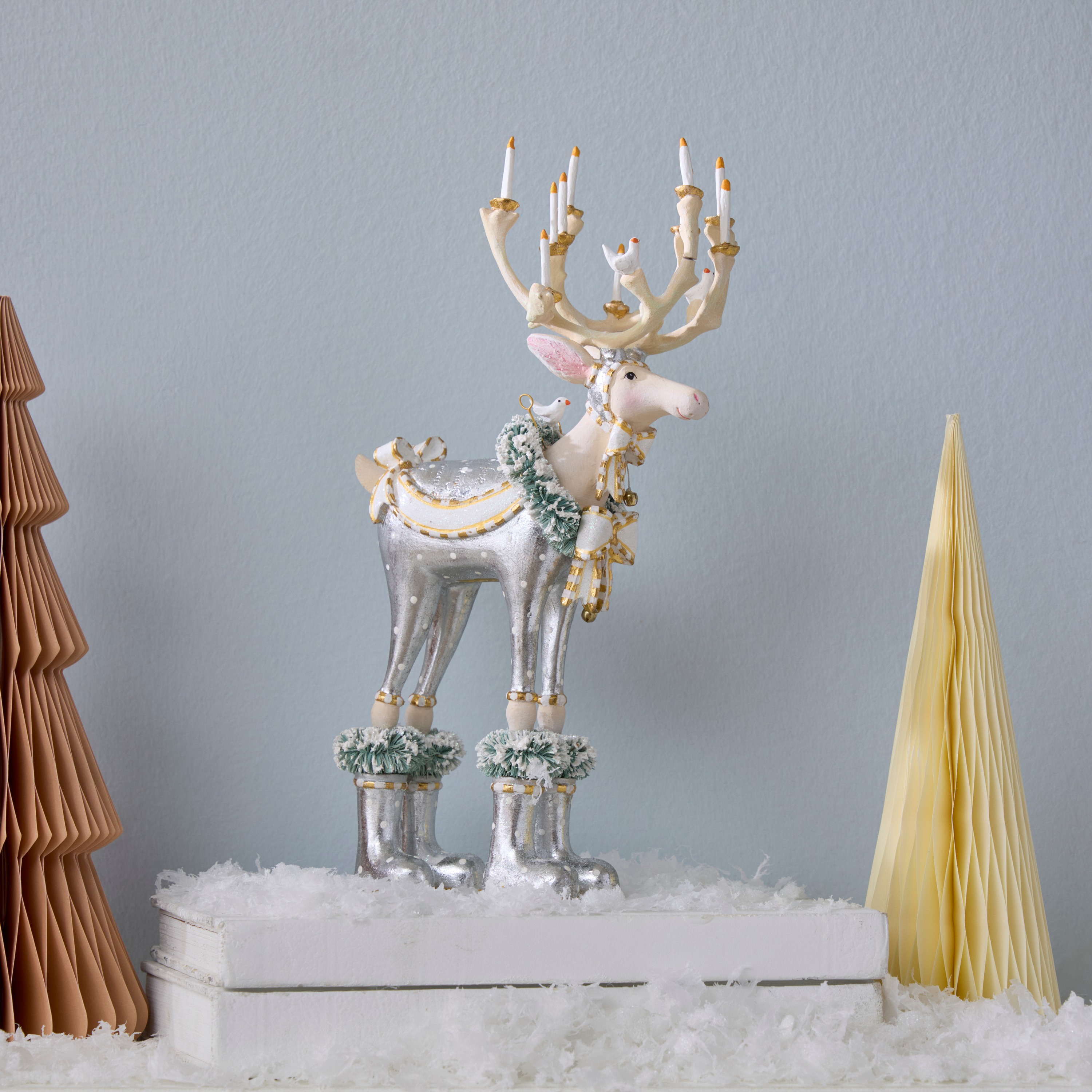 MacKenzie-Childs | Patience Brewster Moonbeam Dasher Reindeer Figure