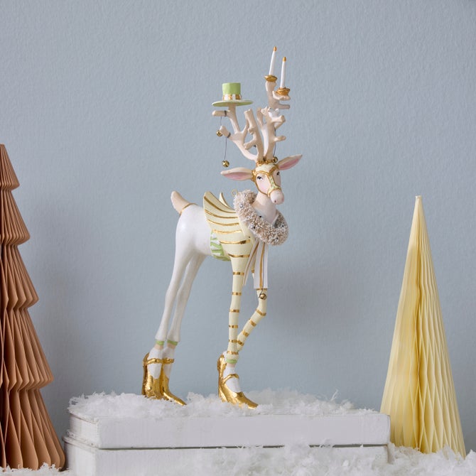 Patience Brewster Moonbeam Prancer Reindeer Figure image number 1