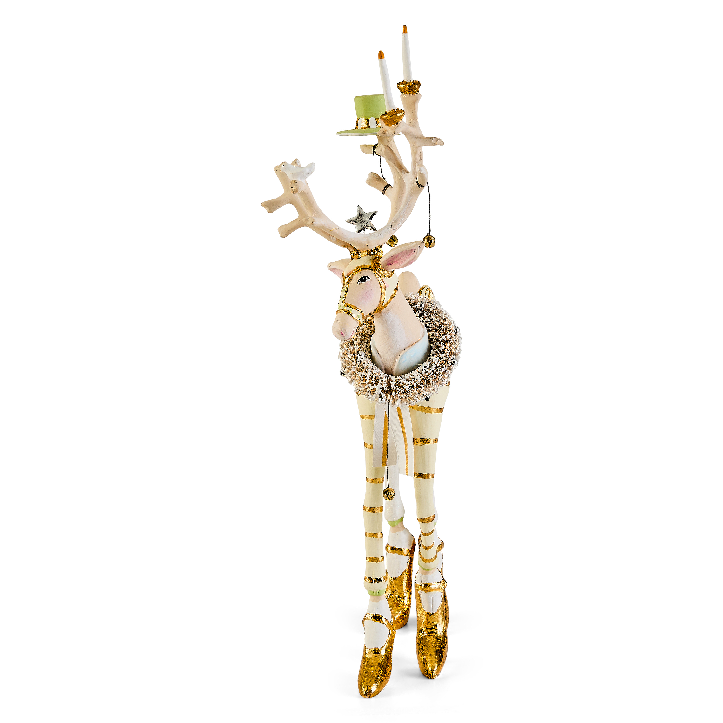 MacKenzie-Childs | Patience Brewster Moonbeam Prancer Reindeer Figure