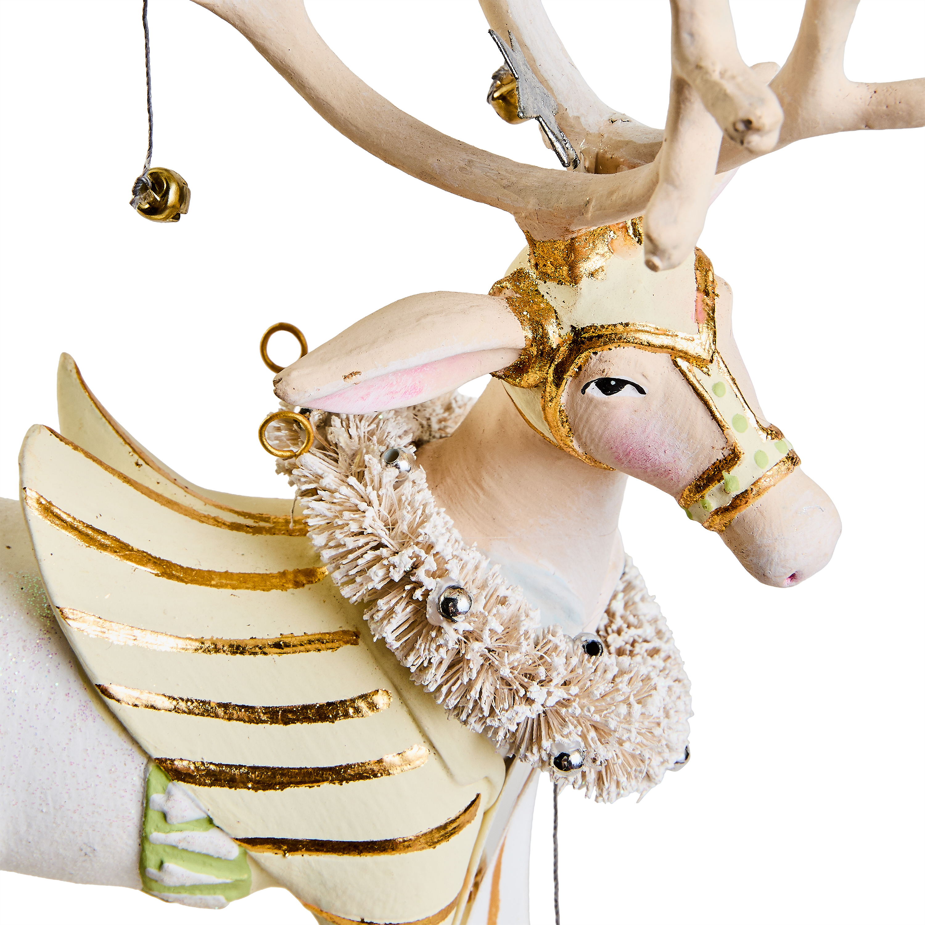MacKenzie-Childs | Patience Brewster Moonbeam Prancer Reindeer Figure