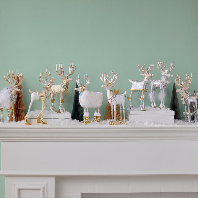 Patience Brewster Moonbeam Cupid Reindeer Figure image number 3