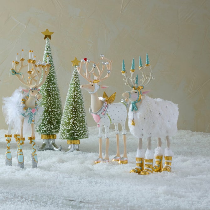Patience Brewster Moonbeam Cupid Reindeer Figure image number 4
