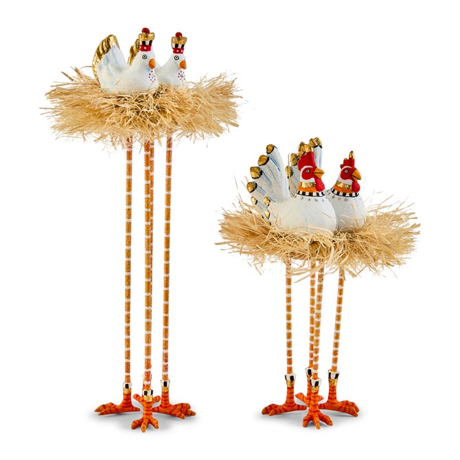 Patience Brewster Nativity Chicken & Dove Figures image number 3