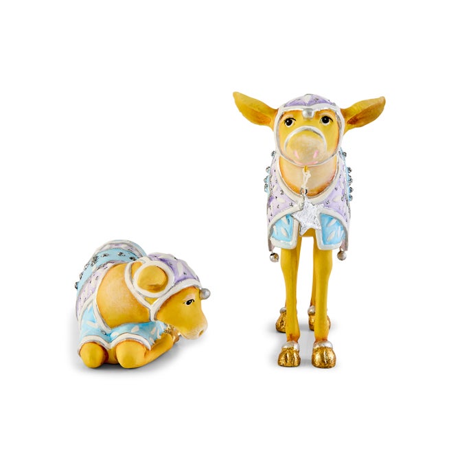 Patience Brewster Nativity Calf Figures image number 3