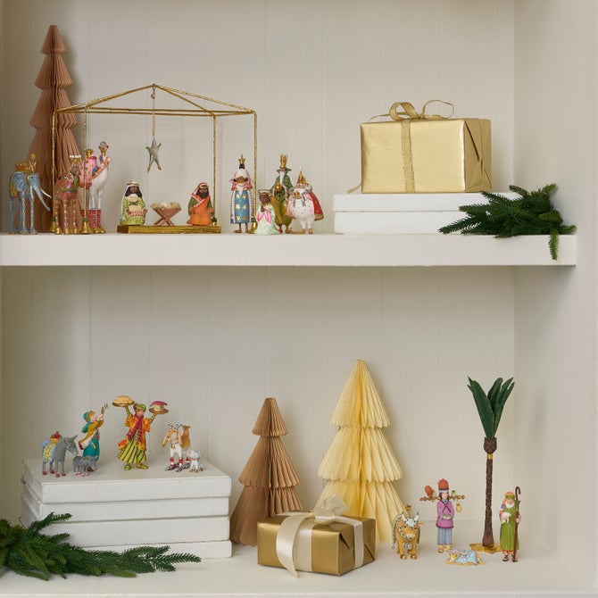 Patience Brewster Nativity Cow & Calf Mini Figures image number 3