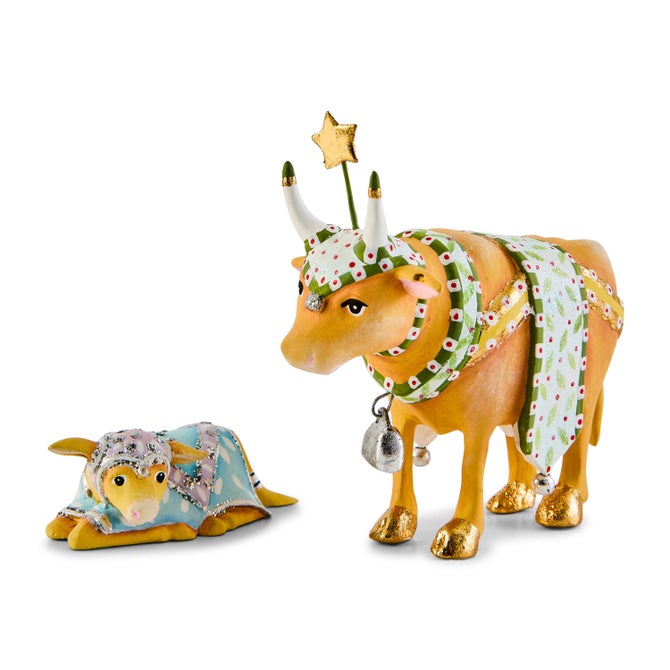 Patience Brewster Nativity Cow & Calf Mini Figures image number 5