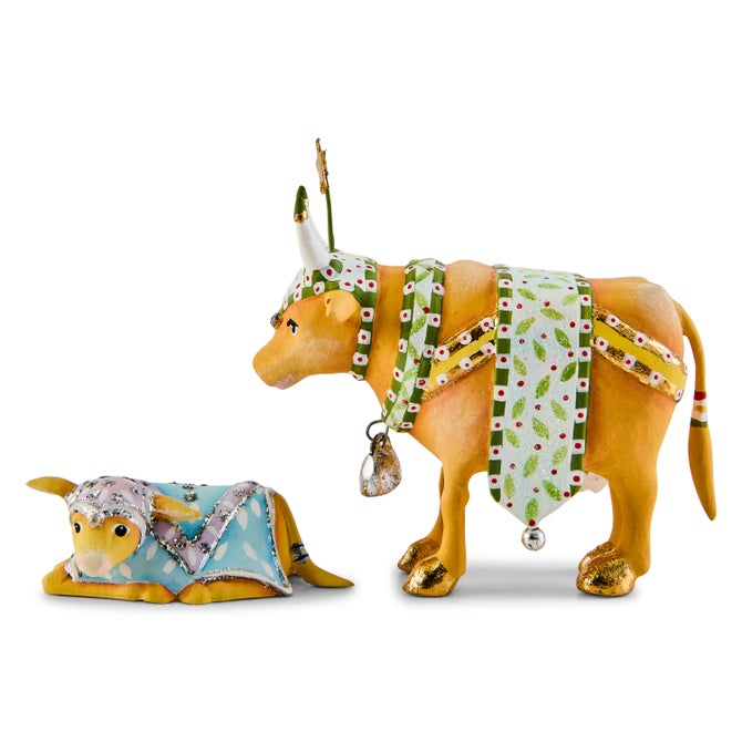 Patience Brewster Nativity Cow & Calf Mini Figures image number 6