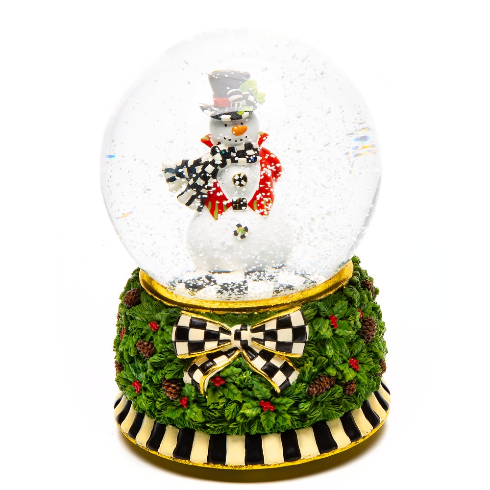 MacKenzie-Childs | Snowman Snow Globe