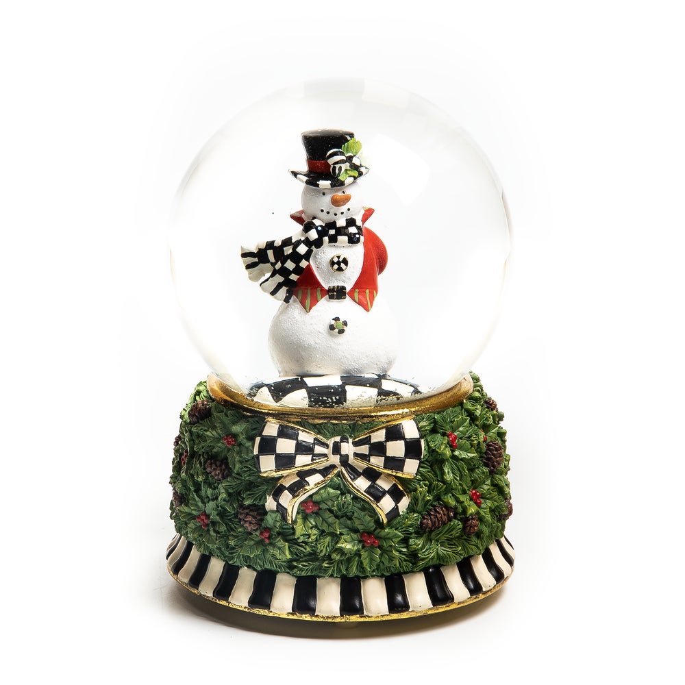 MacKenzie-Childs | Snowman Snow Globe