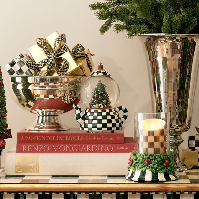 Courtly Teapot Snow Globe image number 6