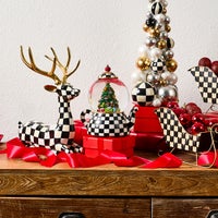 Courtly Teapot Snow Globe