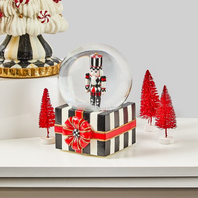 Nutcracker Gift Snow Globe image number 1