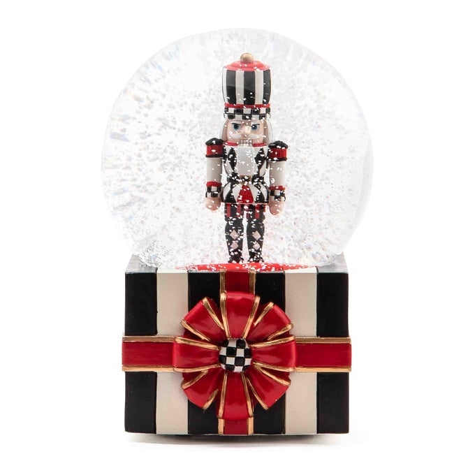 Nutcracker Gift Snow Globe image number 0